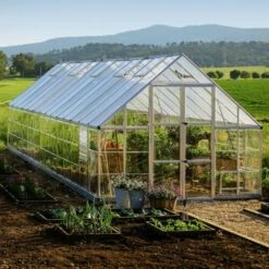 10' X 28' Palram Canopia Balance Silver Large Greenhouse (3.04m X 8.44m)