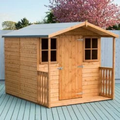 7' X 9' Shire Casita Wooden Summer House Including Veranda (2.16m X 2.72m)