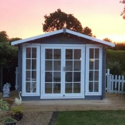 Shire Epping 3.6m X 3m Log Cabin Summerhouse (28mm)