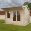 Shire Marlborough 3m X 3m Log Cabin Summerhouse (28mm) 1 Shire Marlborough 3m X 3m Log Cabin Summerhouse (28mm) -Garden Supplies Sales Shop 01 marl1010l28 1aa marlborough insitu1 min 1