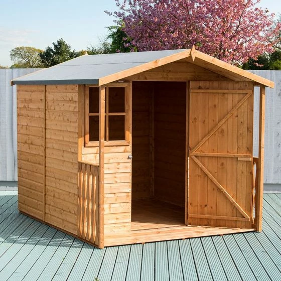 7' X 9' Shire Casita Wooden Summer House Including Veranda (2.16m X 2.72m) 4 7' X 9' Shire Casita Wooden Summer House Including Veranda (2.16m X 2.72m) - Image 2