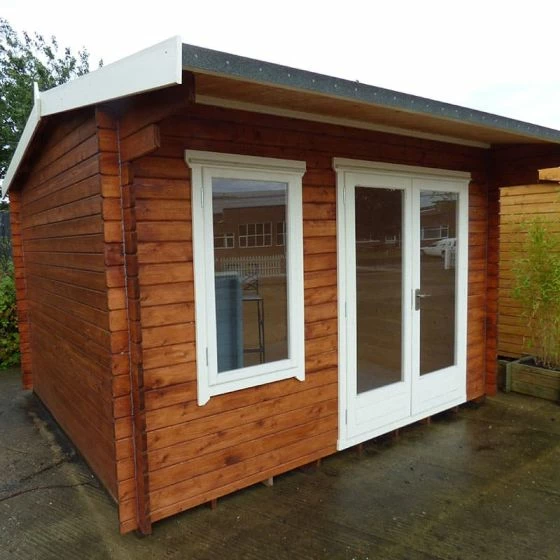 Shire Marlborough 3.6m X 2.4m Log Cabin Summerhouse (28mm) 9 Shire Marlborough 3.6m X 2.4m Log Cabin Summerhouse (28mm) - Image 7