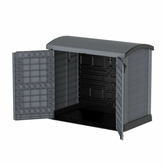 4'9 X 2'8 Saffron StoreAway 1200L Plastic Garden Storage Shed (1.45m X 0.83m) 10 4'9 X 2'8 Saffron StoreAway 1200L Plastic Garden Storage Shed (1.45m X 0.83m) - Image 8
