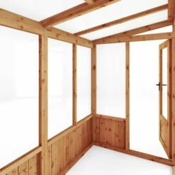 8'2 X 4'4 (2.49x1.32m) Mercia 84 Wooden Lean-To Greenhouse 24 8'2 X 4'4 (2.49x1.32m) Mercia 84 Wooden Lean-To Greenhouse -Garden Supplies Sales Shop 09 si 004 001 0005 feature1 min 1