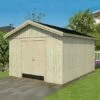 11' X 15' Palmako Martin Premium (88mm) Nordic Shed (3.3m X 4.5m) 1 11' X 15' Palmako Martin Premium (88mm) Nordic Shed (3.3m X 4.5m) -Garden Supplies Sales Shop 101045 palmako martin premium nordic shed 88mm insitu min