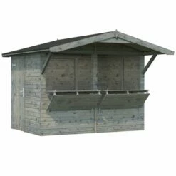 9' X 6' Palmako Stella (16mm) Premium Large Garden Bar (2.7m X 1.9m) 11 9' X 6' Palmako Stella (16mm) Premium Large Garden Bar (2.7m X 1.9m) -Garden Supplies Sales Shop 101137 9x6 palmako stella garden bar cutout1 min