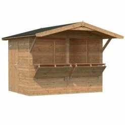 9' X 6' Palmako Stella (16mm) Premium Large Garden Bar (2.7m X 1.9m) 12 9' X 6' Palmako Stella (16mm) Premium Large Garden Bar (2.7m X 1.9m) -Garden Supplies Sales Shop 101137 9x6 palmako stella garden bar cutout2 min