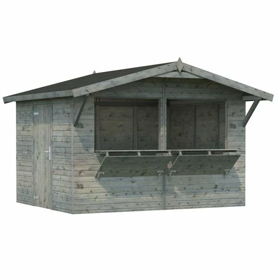 10'5 X 8'5 Palmako Stella (16mm) Premium Extra Large Garden Bar (3.2m X 2.6m) 7 10'5 X 8'5 Palmako Stella (16mm) Premium Extra Large Garden Bar (3.2m X 2.6m) - Image 5