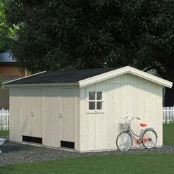 15' X 11' Palmako Olaf Premium (88mm) Multi-room Shed (4.5m X 3.3m)