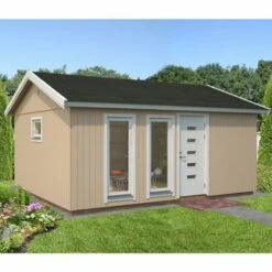 Palmako Charlotte 4.5m X 5.5m Garden Office -Garden Supplies Sales Shop 101253bun palmako charlotte 4 5 x 5 5m garden office insitu min