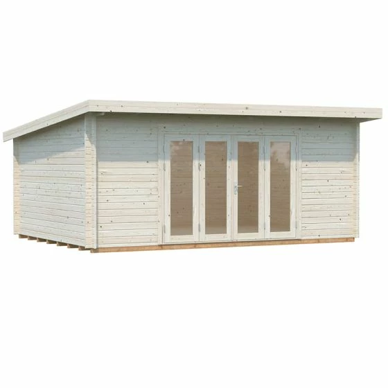 Palmako Lea 5.4m X 3.9m Log Cabin Garden Office (44mm) 11 Palmako Lea 5.4m X 3.9m Log Cabin Garden Office (44mm) - Image 9