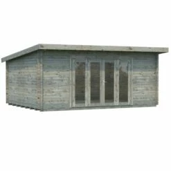 Palmako Lea 5.4m X 3.9m Log Cabin Garden Office (44mm) 22 Palmako Lea 5.4m X 3.9m Log Cabin Garden Office (44mm) -Garden Supplies Sales Shop 101736 palmako lea 5 4 x 3 9m log cabin cutout2 min