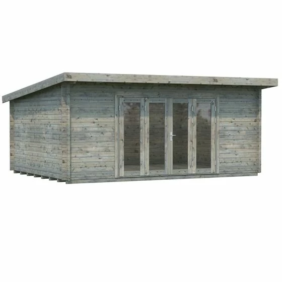 Palmako Lea 5.4m X 3.9m Log Cabin Garden Office (44mm) 12 Palmako Lea 5.4m X 3.9m Log Cabin Garden Office (44mm) - Image 10