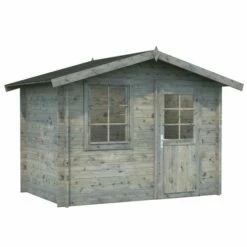 Palmako Klara 3m X 2m Log Cabin Summer House (28mm) 21 Palmako Klara 3m X 2m Log Cabin Summer House (28mm) -Garden Supplies Sales Shop 101827 palmako klara 3 x 2m log cabin cutout1 min