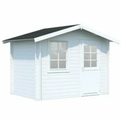 Palmako Klara 3m X 2m Log Cabin Summer House (28mm) 22 Palmako Klara 3m X 2m Log Cabin Summer House (28mm) -Garden Supplies Sales Shop 101827 palmako klara 3 x 2m log cabin cutout2 min