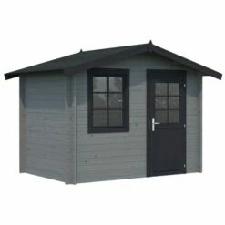 Palmako Klara 3m X 2m Log Cabin Summer House (28mm) 24 Palmako Klara 3m X 2m Log Cabin Summer House (28mm) -Garden Supplies Sales Shop 101827 palmako klara 3 x 2m log cabin cutout4 min