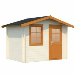 Palmako Klara 3m X 2m Log Cabin Summer House (28mm) 25 Palmako Klara 3m X 2m Log Cabin Summer House (28mm) -Garden Supplies Sales Shop 101827 palmako klara 3 x 2m log cabin cutout5 min