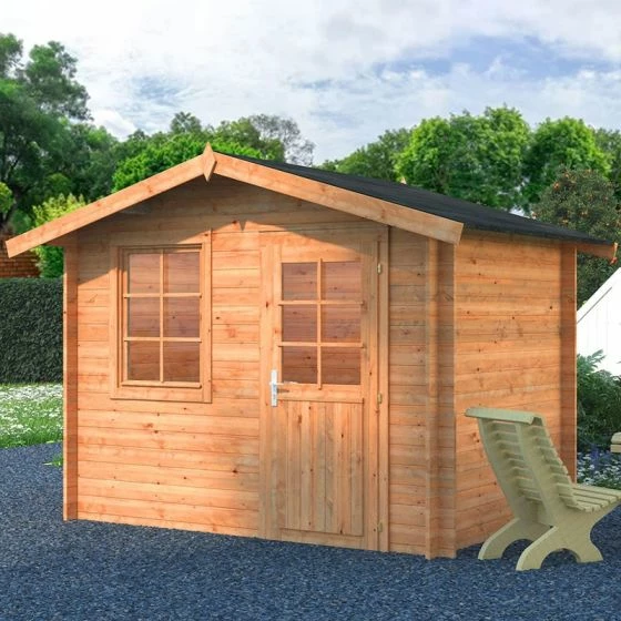 Palmako Klara 3m X 2m Log Cabin Summer House (28mm) 4 Palmako Klara 3m X 2m Log Cabin Summer House (28mm) - Image 2