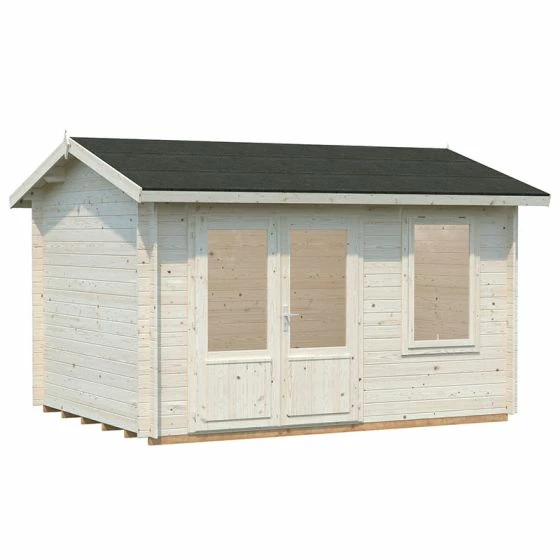 Palmako Iris 3.9m X 3m Log Cabin Summer House (28mm) 6 Palmako Iris 3.9m X 3m Log Cabin Summer House (28mm) - Image 4