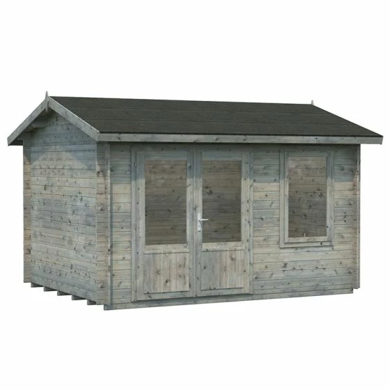 Palmako Iris 3.9m X 3m Log Cabin Summer House (28mm) 8 Palmako Iris 3.9m X 3m Log Cabin Summer House (28mm) - Image 6
