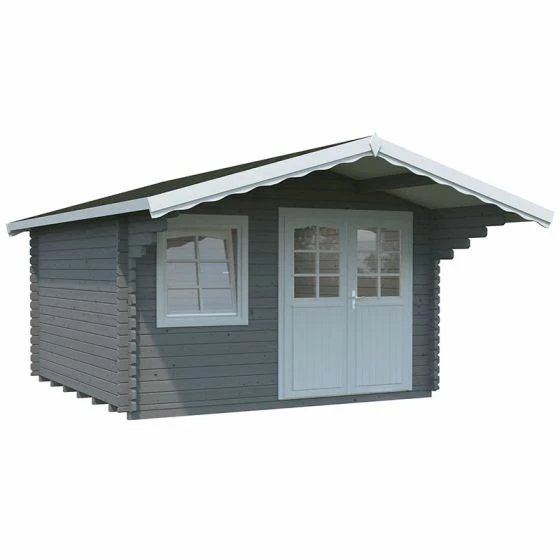 Palmako Sally 3.9m X 3.9m Log Cabin Garden Room (44mm) 12 Palmako Sally 3.9m X 3.9m Log Cabin Garden Room (44mm) - Image 10