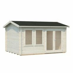 Palmako Iris 4.2m X 3.3m Log Cabin Garden Office (44mm) 13 Palmako Iris 4.2m X 3.3m Log Cabin Garden Office (44mm) -Garden Supplies Sales Shop 102185 palmako iris 4 2 x 3 3 log cabin cutout1 min