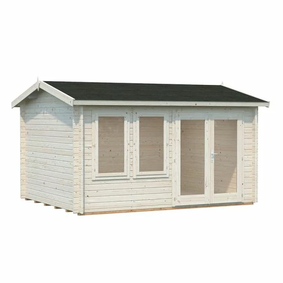 Palmako Iris 4.2m X 3.3m Log Cabin Garden Office (44mm) 7 Palmako Iris 4.2m X 3.3m Log Cabin Garden Office (44mm) - Image 5