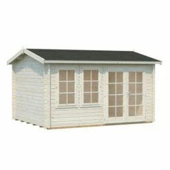 Palmako Iris 4.2m X 3.3m Log Cabin Garden Office (44mm) 14 Palmako Iris 4.2m X 3.3m Log Cabin Garden Office (44mm) -Garden Supplies Sales Shop 102185 palmako iris 4 2 x 3 3 log cabin cutout2 min