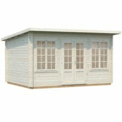Palmako Lisa 4.2m X 3.2m Log Cabin Garden Room (34mm) 15 Palmako Lisa 4.2m X 3.2m Log Cabin Garden Room (34mm) -Garden Supplies Sales Shop 102281bun palmako lisa 4 2 x 3 2 log cabin cutout1 min