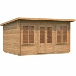 Palmako Lisa 4.2m X 3.2m Log Cabin Garden Room (34mm) 17 Palmako Lisa 4.2m X 3.2m Log Cabin Garden Room (34mm) -Garden Supplies Sales Shop 102281bun palmako lisa 4 2 x 3 2 log cabin cutout3 min