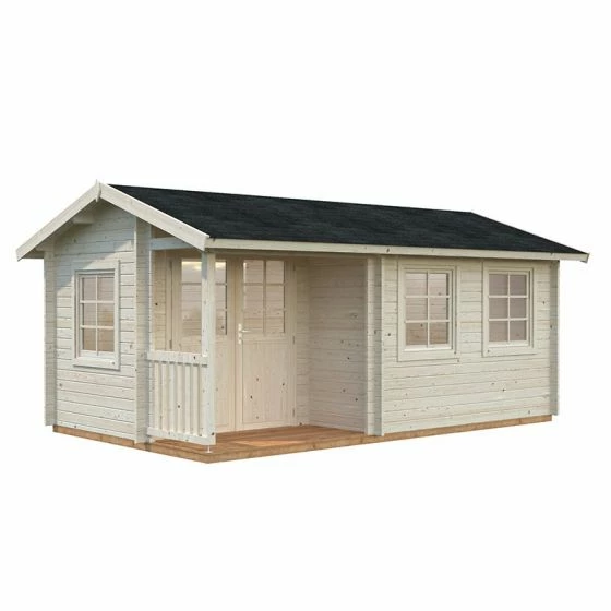 Palmako Susanna 5.3m X 3.2m Log Cabin Garden Building (44mm) 11 Palmako Susanna 5.3m X 3.2m Log Cabin Garden Building (44mm) - Image 9