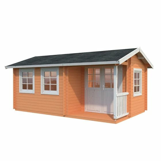 Palmako Susanna 5.3m X 3.2m Log Cabin Garden Building (44mm) 14 Palmako Susanna 5.3m X 3.2m Log Cabin Garden Building (44mm) - Image 12