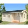 Palmako Susanna 5.3m X 3.2m Log Cabin Garden Building (44mm) 1 Palmako Susanna 5.3m X 3.2m Log Cabin Garden Building (44mm) -Garden Supplies Sales Shop 102465 palmako susanna 5 3 x 3 2m log cabin insitu1 min