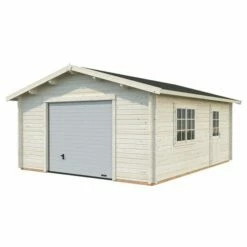 Palmako Roger 4.5m X 5.5m Extra Wide Log Cabin Single Garage (44mm) - Up And Over Door 12 Palmako Roger 4.5m X 5.5m Extra Wide Log Cabin Single Garage (44mm) - Up And Over Door -Garden Supplies Sales Shop 102502 cutout1 min