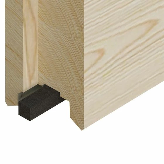 Palmako Grace 6m X 3.9m Pent Log Cabin With Gazebo (56mm) 12 Palmako Grace 6m X 3.9m Pent Log Cabin With Gazebo (56mm) - Image 10