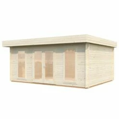 Palmako Bret 5.1m X 3.9m Log Cabin Garden Room (44mm) 20 Palmako Bret 5.1m X 3.9m Log Cabin Garden Room (44mm) -Garden Supplies Sales Shop 109163 palmako bret 5 1 x 3 9m log cabin cutout1 min
