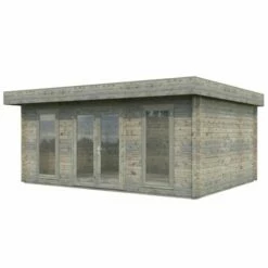 Palmako Bret 5.1m X 3.9m Log Cabin Garden Room (44mm) 21 Palmako Bret 5.1m X 3.9m Log Cabin Garden Room (44mm) -Garden Supplies Sales Shop 109163 palmako bret 5 1 x 3 9m log cabin cutout2 min