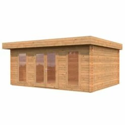 Palmako Bret 5.1m X 3.9m Log Cabin Garden Room (44mm) 22 Palmako Bret 5.1m X 3.9m Log Cabin Garden Room (44mm) -Garden Supplies Sales Shop 109163 palmako bret 5 1 x 3 9m log cabin cutout3 min