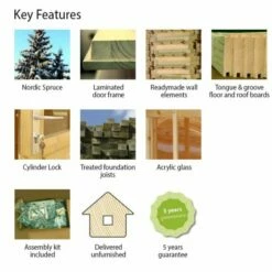 13' X 10' Palmako Stig Heavy Duty Wooden Pent Shed (3.94m X 3.05m) 15 13' X 10' Palmako Stig Heavy Duty Wooden Pent Shed (3.94m X 3.05m) -Garden Supplies Sales Shop 110073 stig product attributes