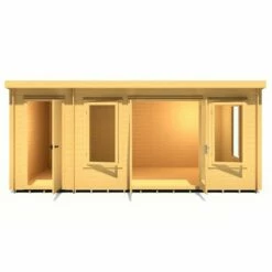 Shire Elm 5.1m X 3m Log Cabin With Side Shed (19mm) 33 Shire Elm 5.1m X 3m Log Cabin With Side Shed (19mm) -Garden Supplies Sales Shop 12 elma1017l19 1aa elm render9 min