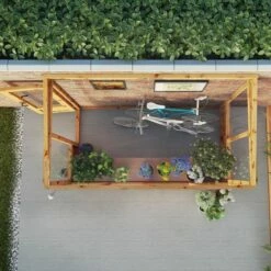 8'2 X 4'4 (2.49x1.32m) Mercia 84 Wooden Lean-To Greenhouse 18 8'2 X 4'4 (2.49x1.32m) Mercia 84 Wooden Lean-To Greenhouse -Garden Supplies Sales Shop 13 si 004 001 0005 feature5 min 1