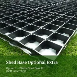 8' X 6' Forest Timberdale 25yr Guarantee Tongue & Groove Pressure Treated Reverse Apex Shed (2.47m X 1.98m) 37 8' X 6' Forest Timberdale 25yr Guarantee Tongue & Groove Pressure Treated Reverse Apex Shed (2.47m X 1.98m) -Garden Supplies Sales Shop 16 timberdale plastic shed base image 3