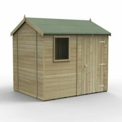 8' X 6' Forest Timberdale 25yr Guarantee Tongue & Groove Pressure Treated Reverse Apex Shed (2.47m X 1.98m) 39 8' X 6' Forest Timberdale 25yr Guarantee Tongue & Groove Pressure Treated Reverse Apex Shed (2.47m X 1.98m) -Garden Supplies Sales Shop 18 tpra86m render min
