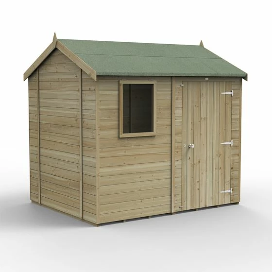 8' X 6' Forest Timberdale 25yr Guarantee Tongue & Groove Pressure Treated Reverse Apex Shed (2.47m X 1.98m) 20 8' X 6' Forest Timberdale 25yr Guarantee Tongue & Groove Pressure Treated Reverse Apex Shed (2.47m X 1.98m) - Image 18