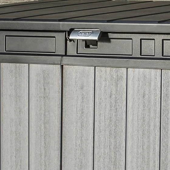 4'8 X 2'8 Keter Elite Duotech Garden Storage Box (1.41m X 0.82) 8 4'8 X 2'8 Keter Elite Duotech Garden Storage Box (1.41m X 0.82) - Image 6