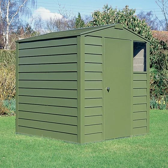 6' X 6' Trimetals Premium Titan 660 Metal Shed (1.76m X 1.76m) 5 6' X 6' Trimetals Premium Titan 660 Metal Shed (1.76m X 1.76m) - Image 3