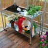 Palram Canopia Greenhouse Adjustable Workbench 2 Palram Canopia Greenhouse Adjustable Workbench -Garden Supplies Sales Shop 701152 01