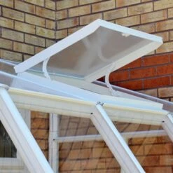 6'x10' Palram Canopia Rion White Sun Room Walk In Wall Greenhouse (1.8x3m) 10 6'x10' Palram Canopia Rion White Sun Room Walk In Wall Greenhouse (1.8x3m) -Garden Supplies Sales Shop 702485 03