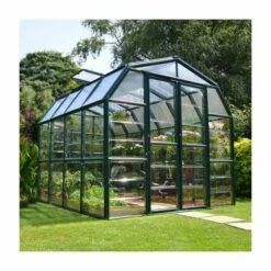 8'x8' Palram Canopia Rion Grand Gardener Green Greenhouse (2.67x2.64m)