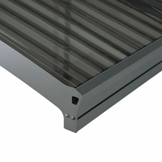 16'x10' (4.8x3m) Palram Canopia Arizona Wave 5000 Grey Metal Carport 17 16'x10' (4.8x3m) Palram Canopia Arizona Wave 5000 Grey Metal Carport - Image 15